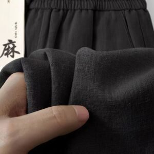 Remi Cotton Trouser | Black