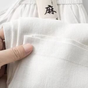 Remi Cotton Trouser | White